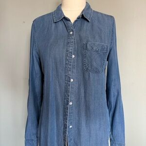 Women's Blue Denim Shirt